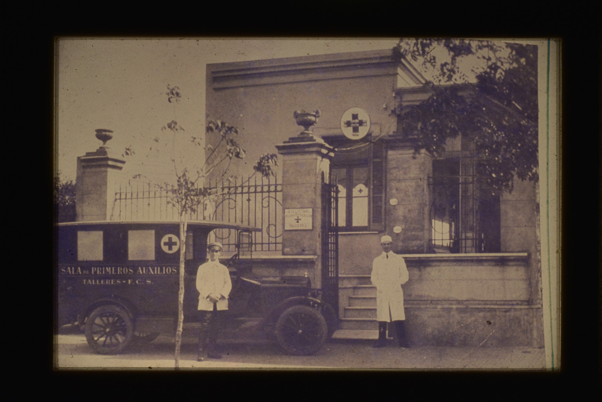 Foto histórica Unidad Sanitaria Luis Máspero Remedios de Escalada